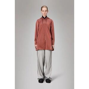 RAINS NEW A-Line W Waterproof Jacket 18050 in Honor/Rust Size‎ Medium